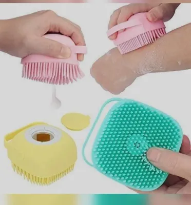 Silicone Body Bath Brush (1 pc)